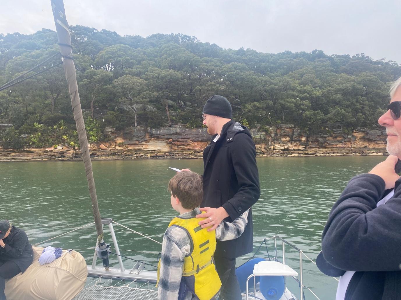 Scattering the Ashes the Day After Daffodil Day off Too Up